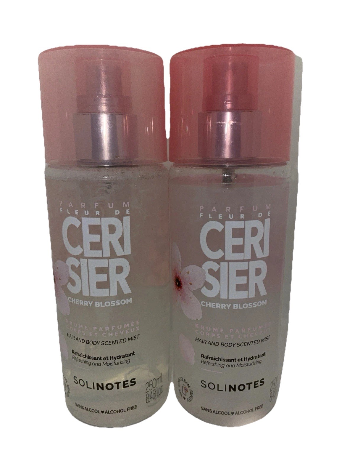 2Pack. Solinotes Cerisier. Cherry Blossom. Scented Body Mist 250ml. SEE DETAILS.