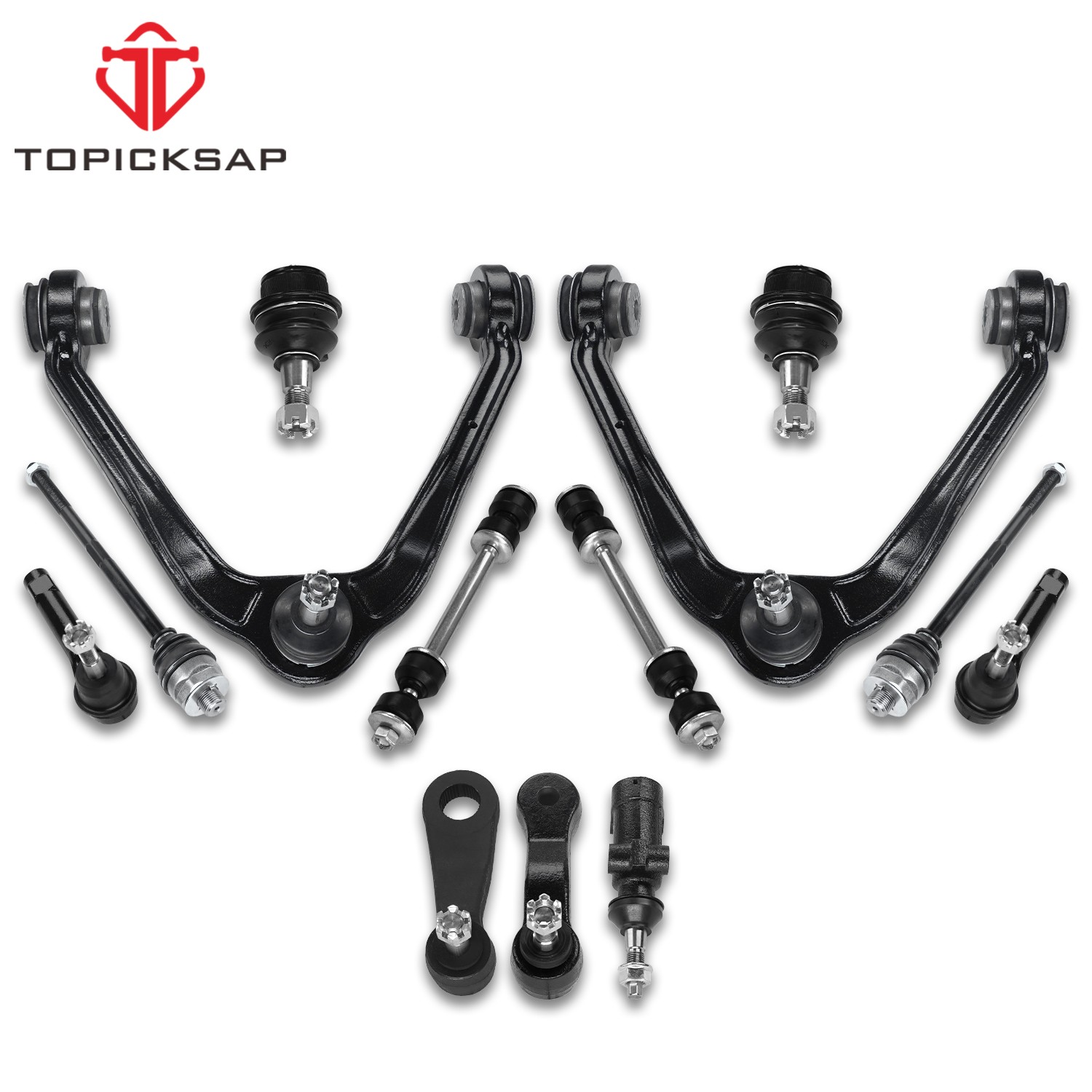 13x Front Upper Suspension Control Arm Kit for Chevy Silverado GMC Sierra 1500