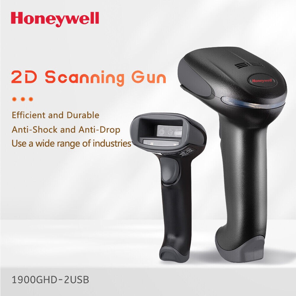 Honeywell Xenon 1900GHD-2USB High-Density Handheld 2D USB Barcode Scanner +Cable