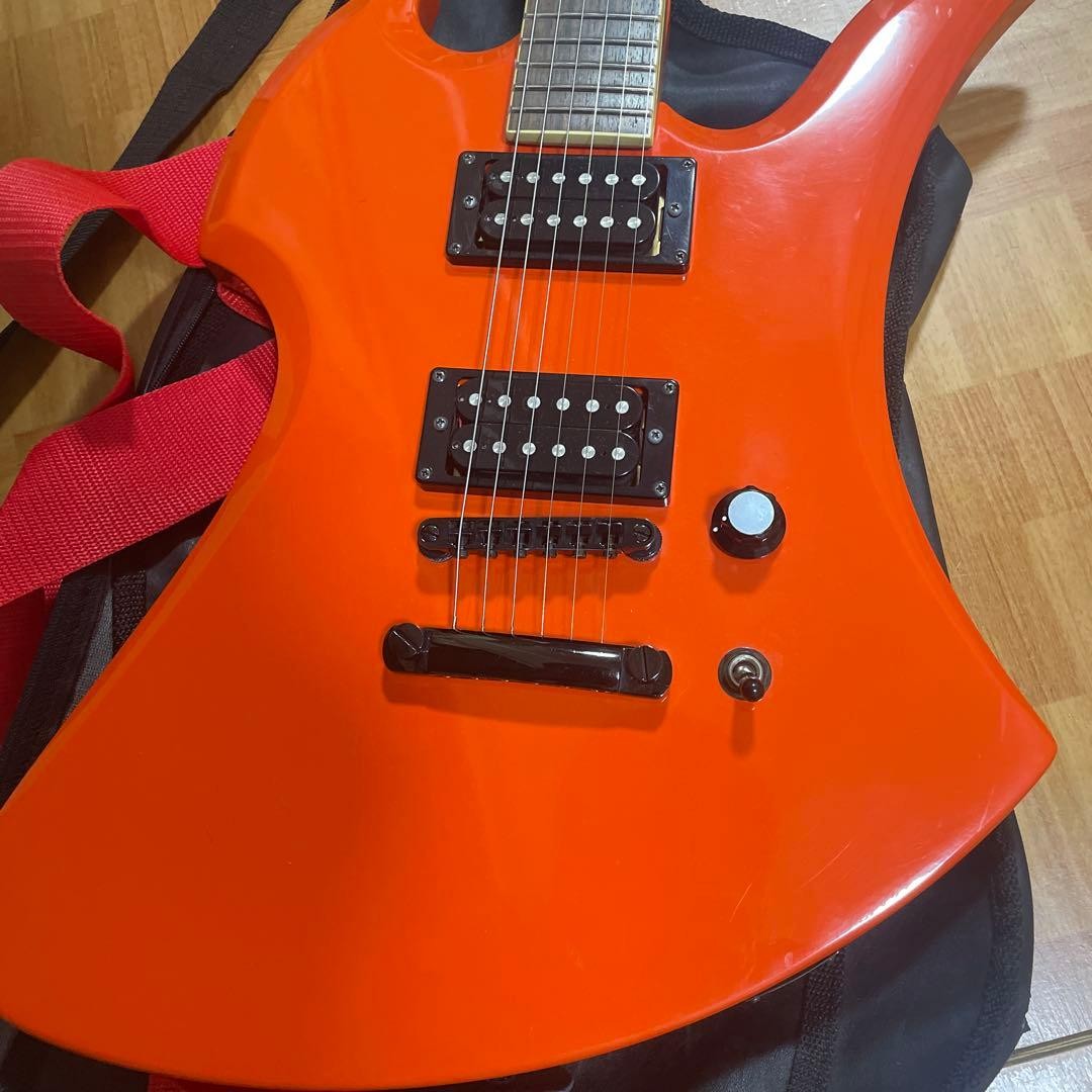 Rare Juno Mockingbird Electric Guitar Orange