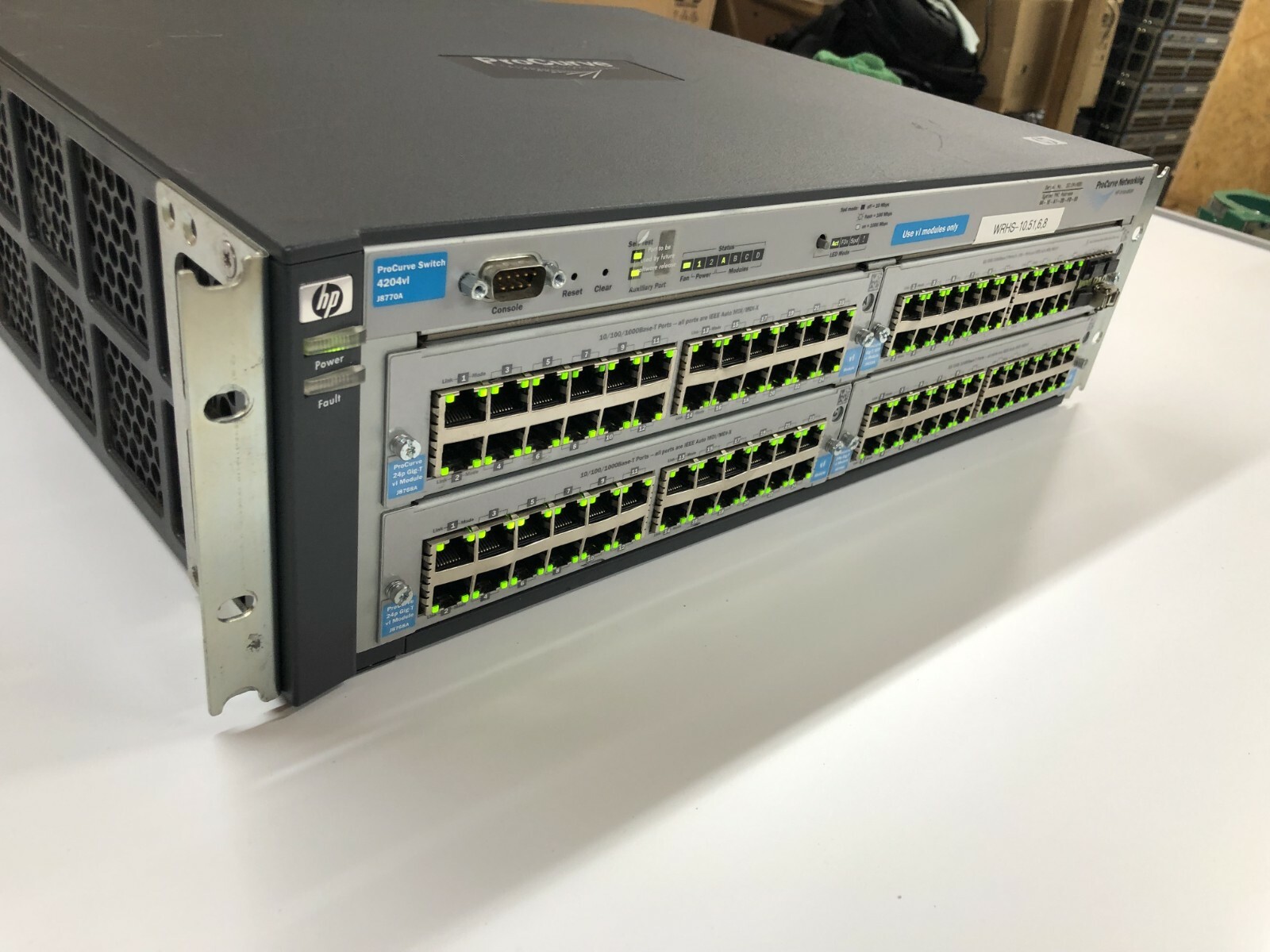 J8770A HP ProCurve 4204vl Switch (*)