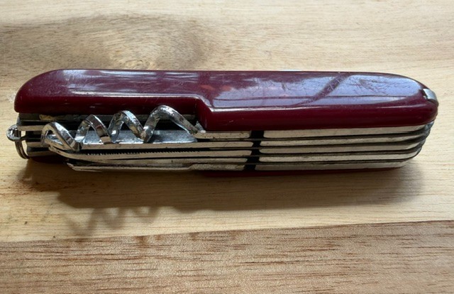 Vintage Diamond Superior Multitool Knife Featuring 11 Tools