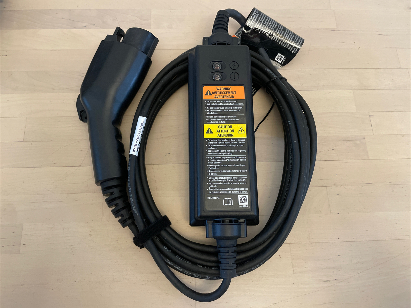 OEM GM Chevy Bolt EV Charger Cordset 24291478 E346031 L1