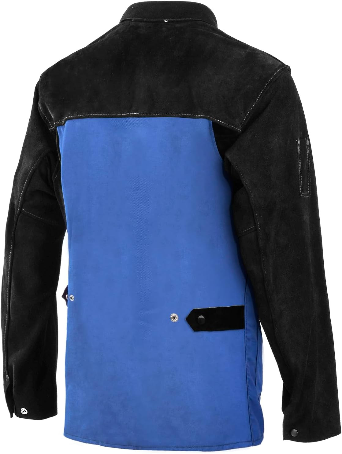 Welding Jacket Split Leather Sleeves | Premium Flame Resistant Cotton Body Welde