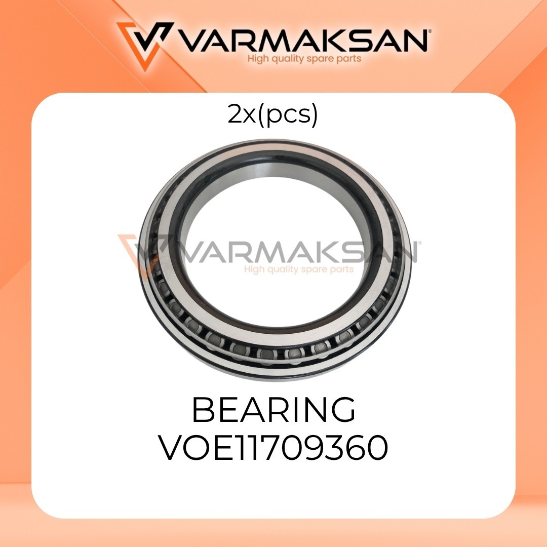 NEW VOLVO VOE17220227 BEARING PACK OF 2 / VOLVO 17220227 TAPER ROLLER - 2x PCS
