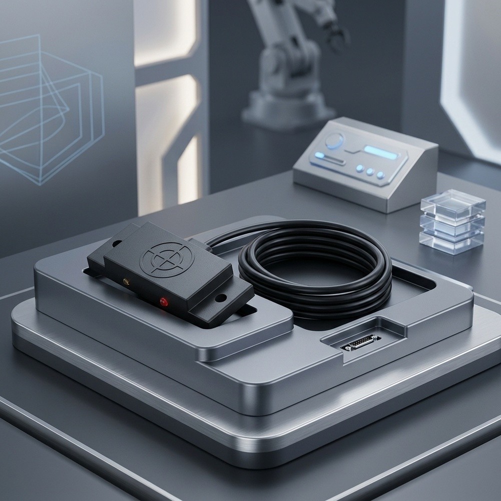 Adjustable NPN Capacitive Sensor for Non-Metallic Object Detection 0-8mm Range