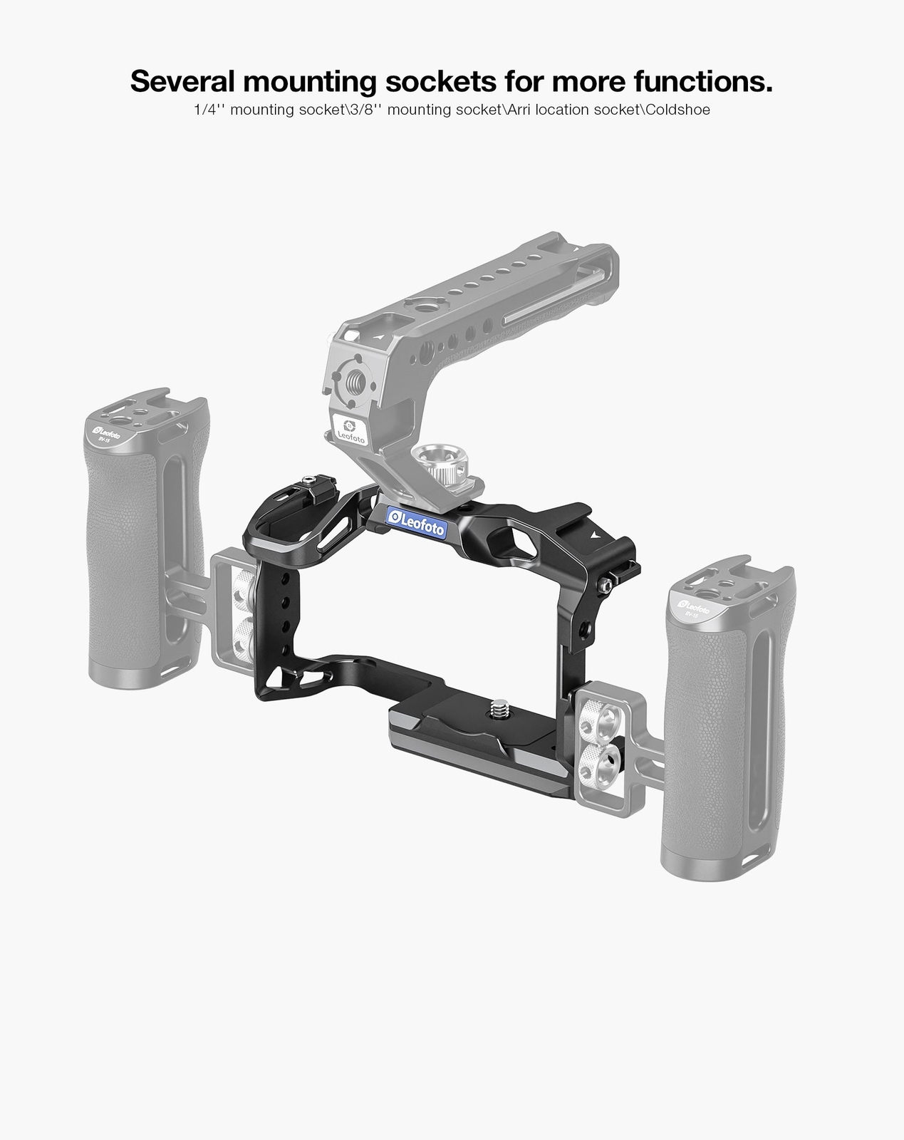 Leofoto EOS-R10 Custom Cage for Canon EOS-R10 Camera