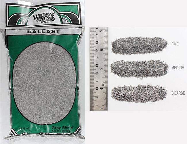 Woodland Scenics B82 Ballast Medium Gray Bag