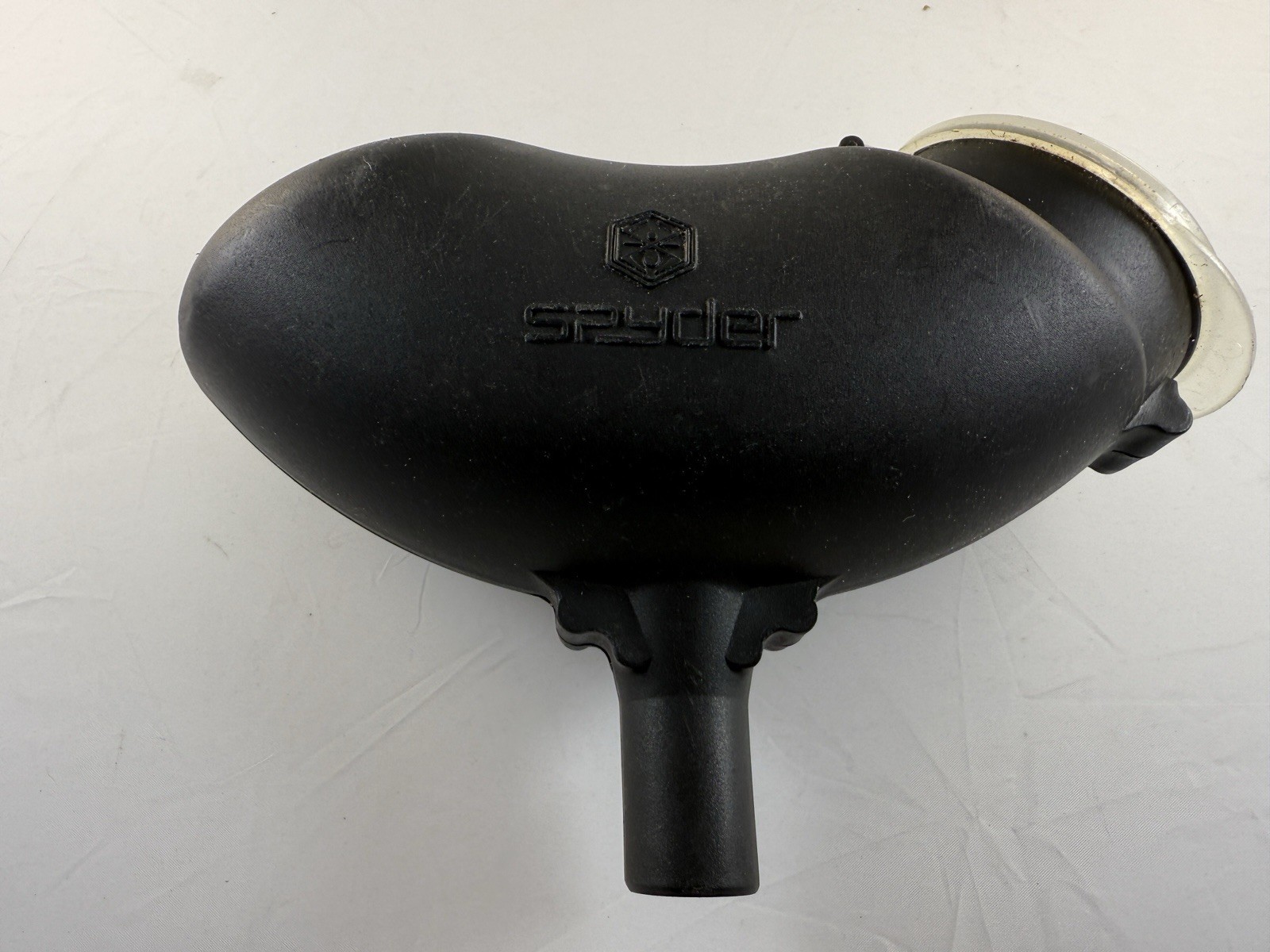 Paintball Hopper Gravity Feed 200 Round Loader for Tippmann/Spyder Guns - Black