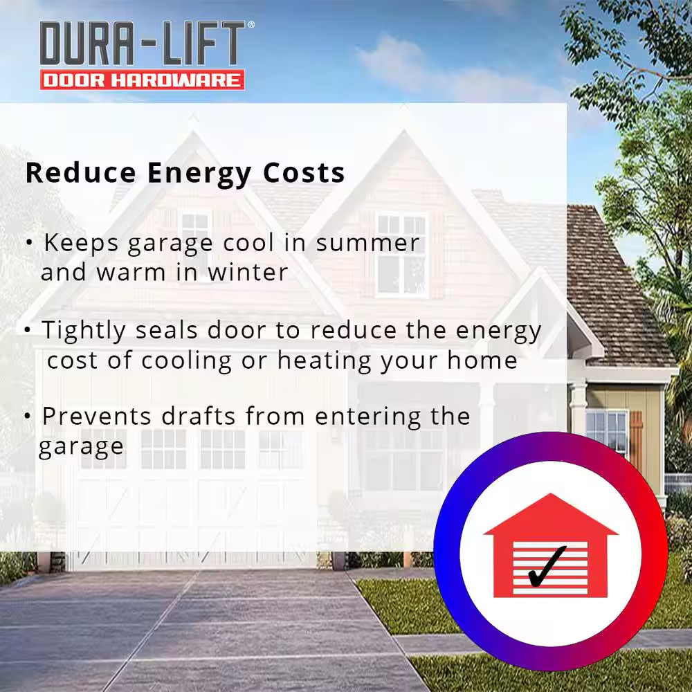 17 Ft. Garage Door Double-T Rubber Weather Seal