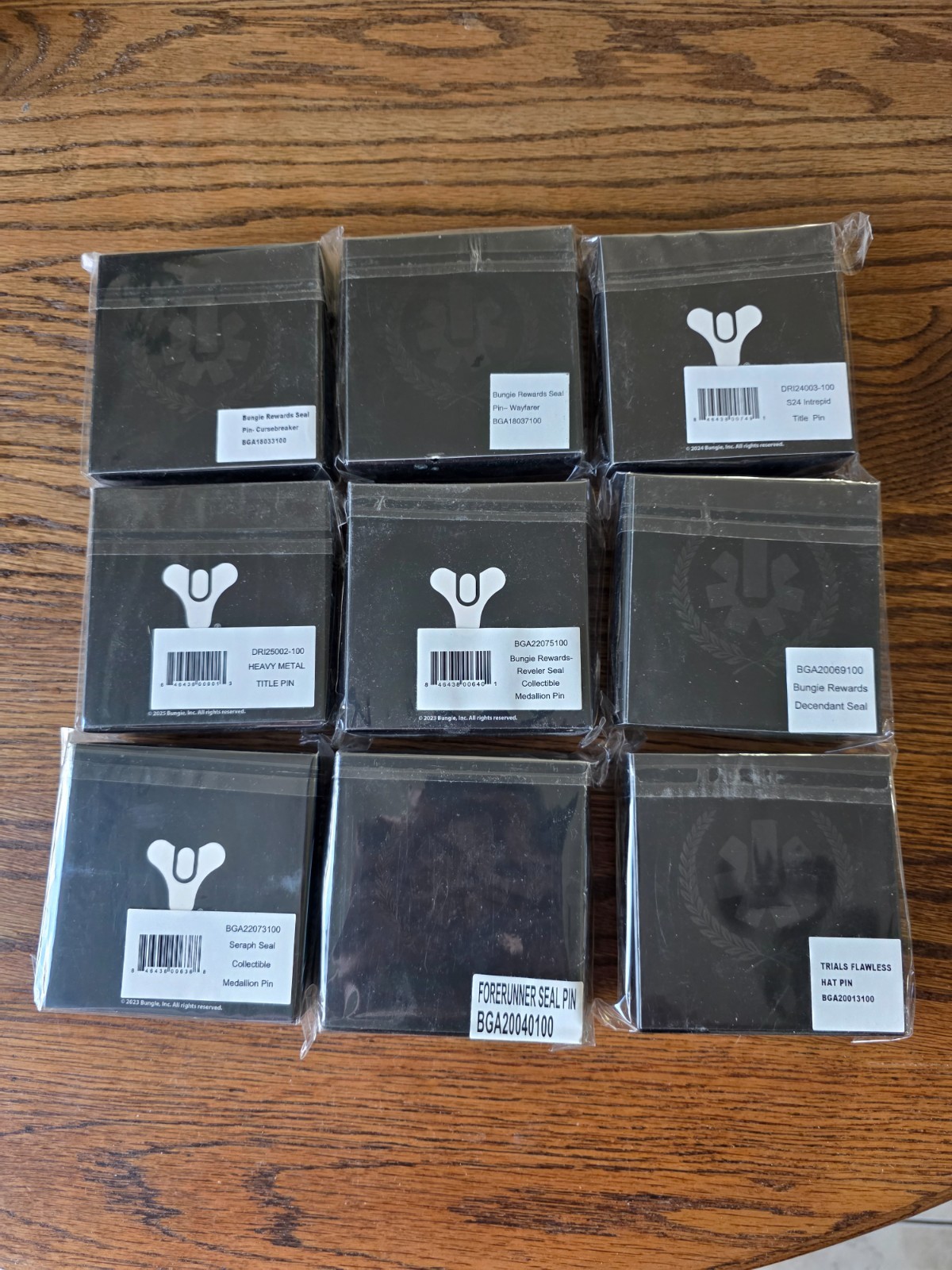 Destiny 2 Collectible Seal Pins - Bungie Rewards