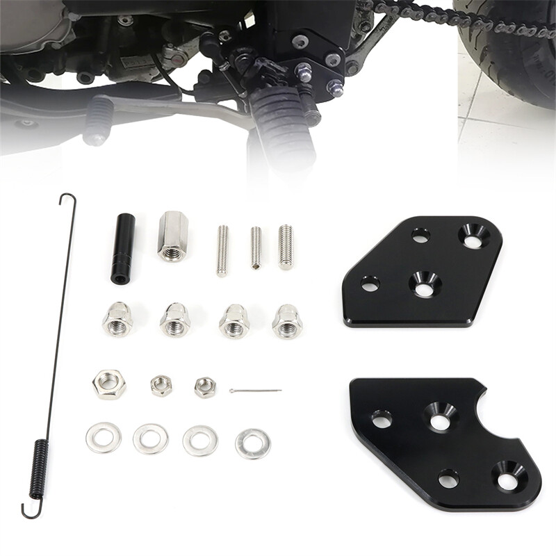 Footpeg Lowering Plate Aftermarket Fit For Suzuki DL650 / V-Strom 650 2004-2024