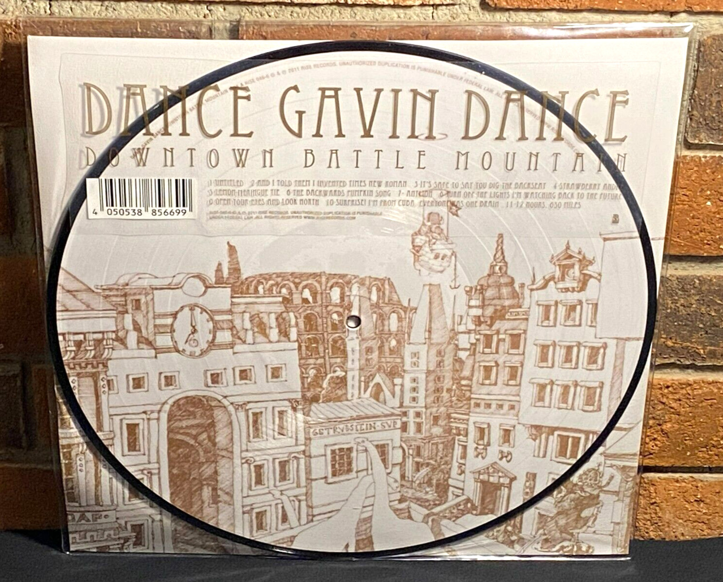 DANCE GAVIN DANCE - Downtown Battle Mountain, Ltd 12" PICTURE DISC VINYL LP New!
