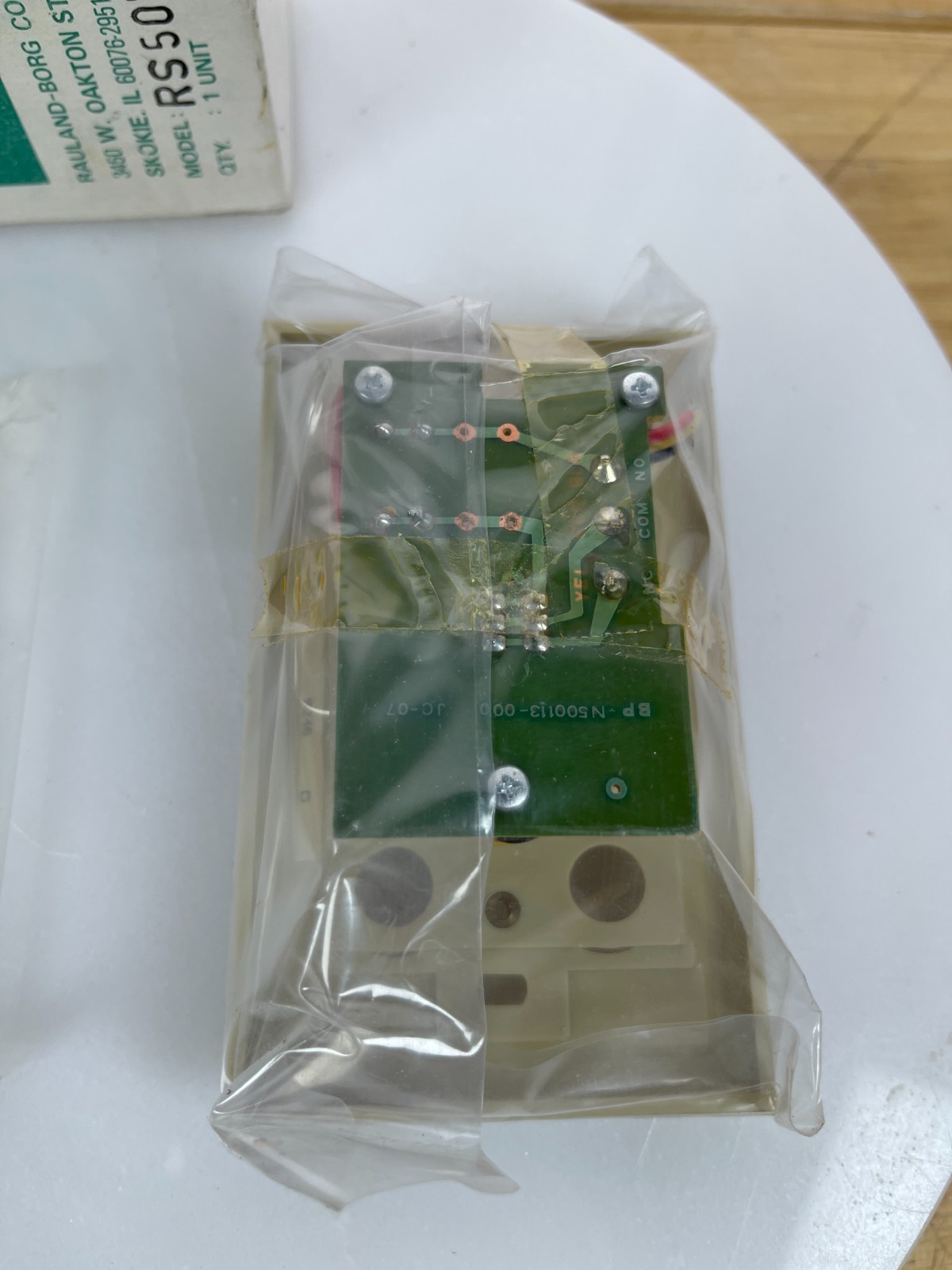 Rauland RS507D Push To Call Intercom Switch Nurse Call Station NOS
