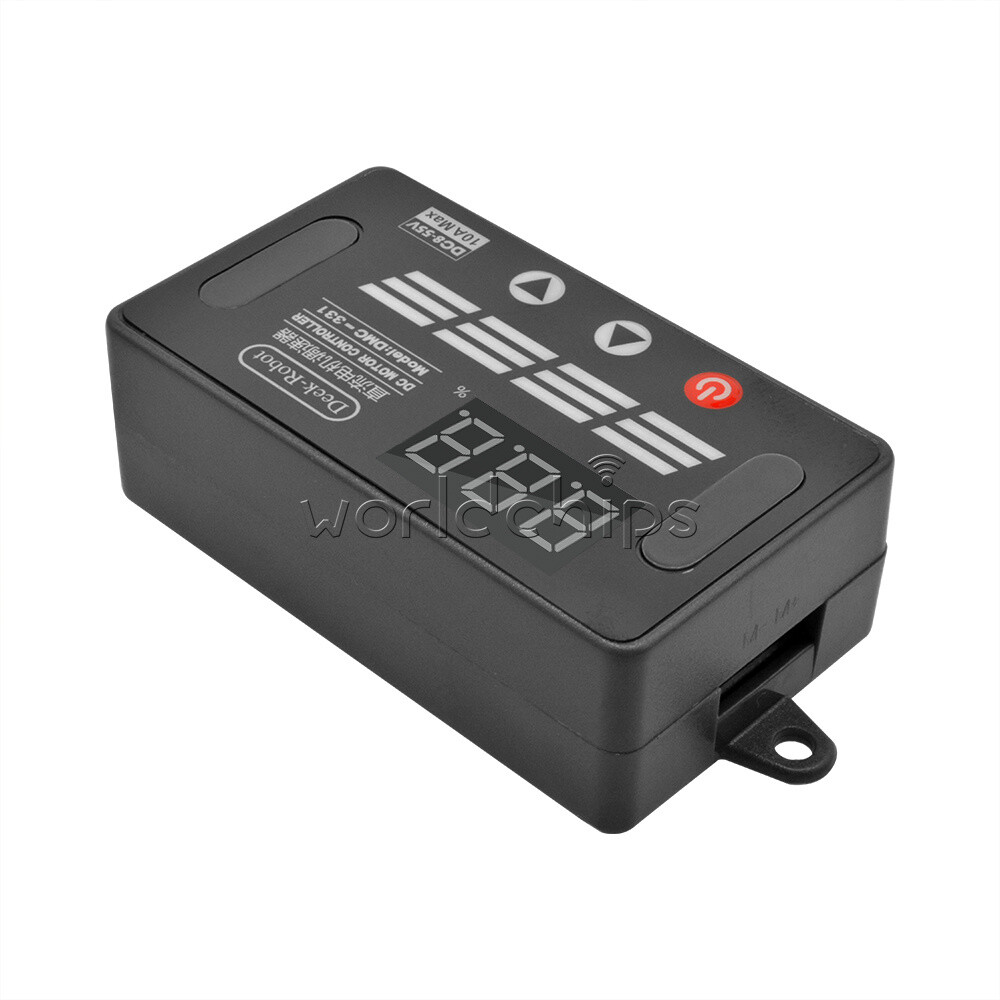 Digital Display DC 8-55V Max 10A PWM DC Motor Speed Regulator Switch Controller