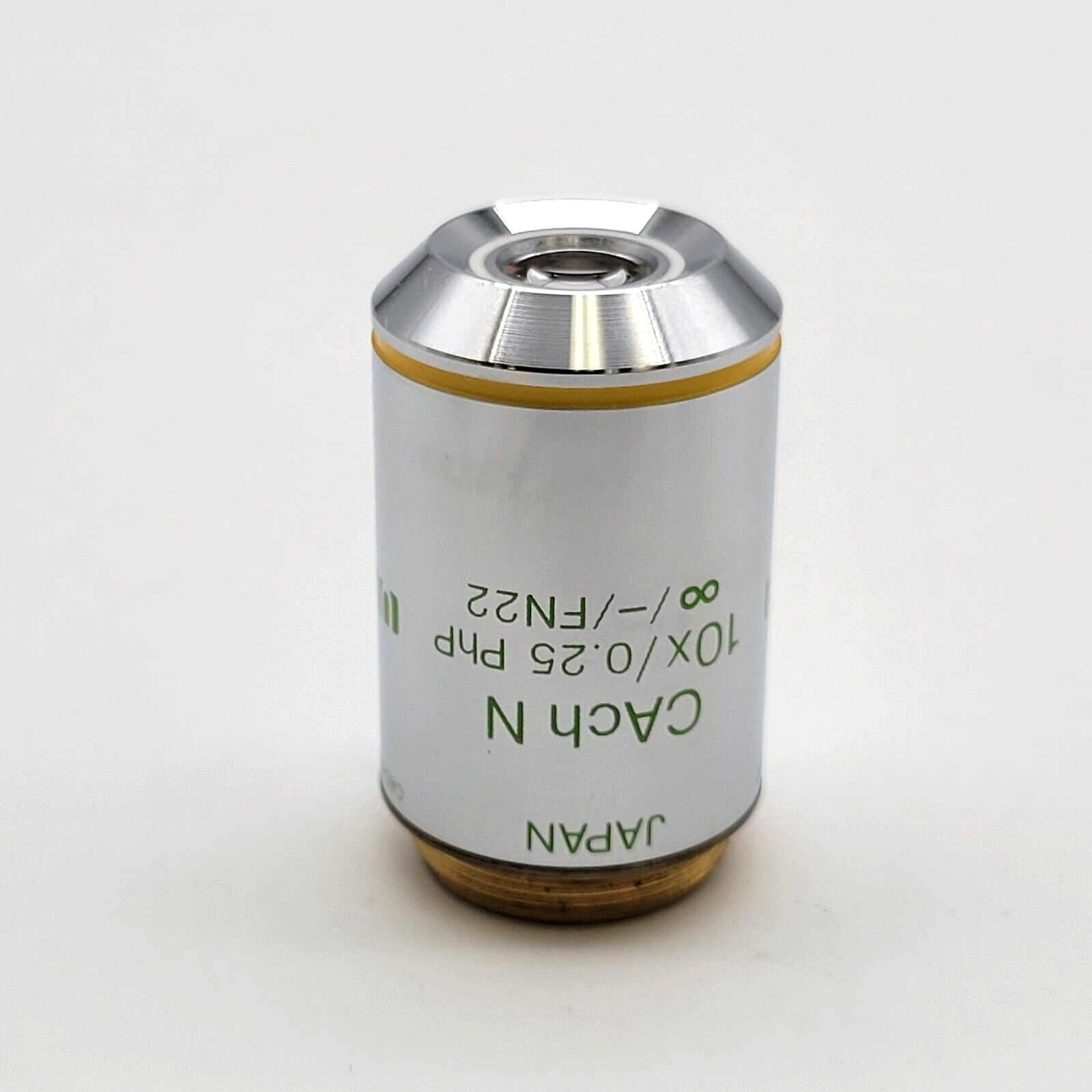 Olympus Microscope Objective CAch N 10x PhP Phase Contrast