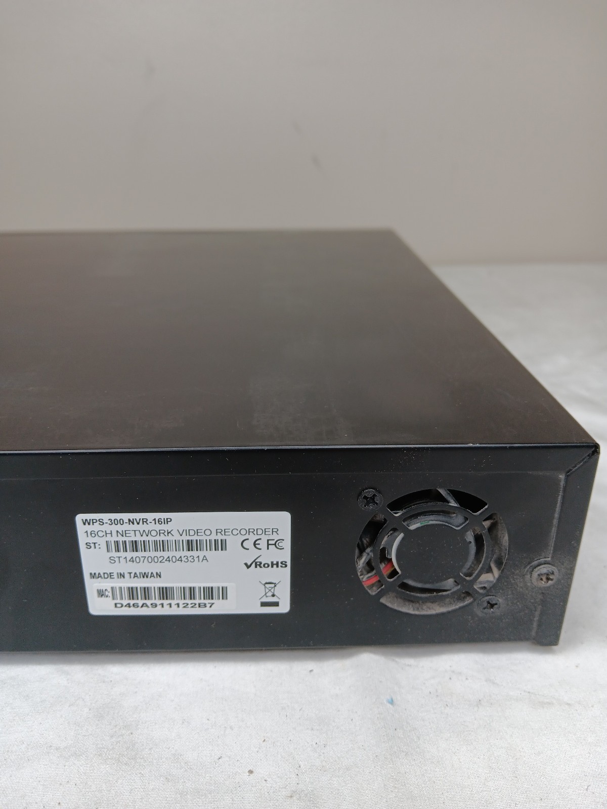 Wirepath WPS-300-NVR-16IP *Bare Unit* 16 Channel NVR *Read Description*