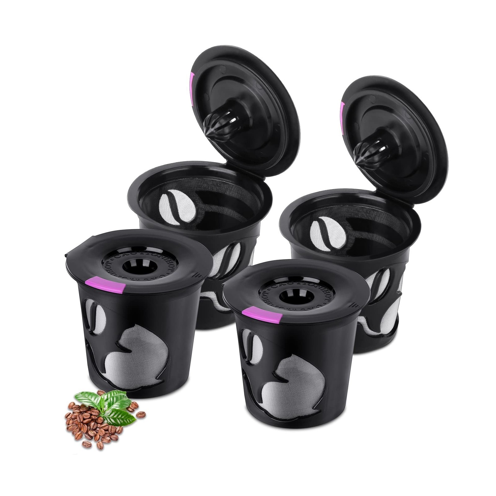 Reusable K Cups for K-Mini/K-Duo/K-express, 4 Pack Reusable Cof... FAST USA SHIP