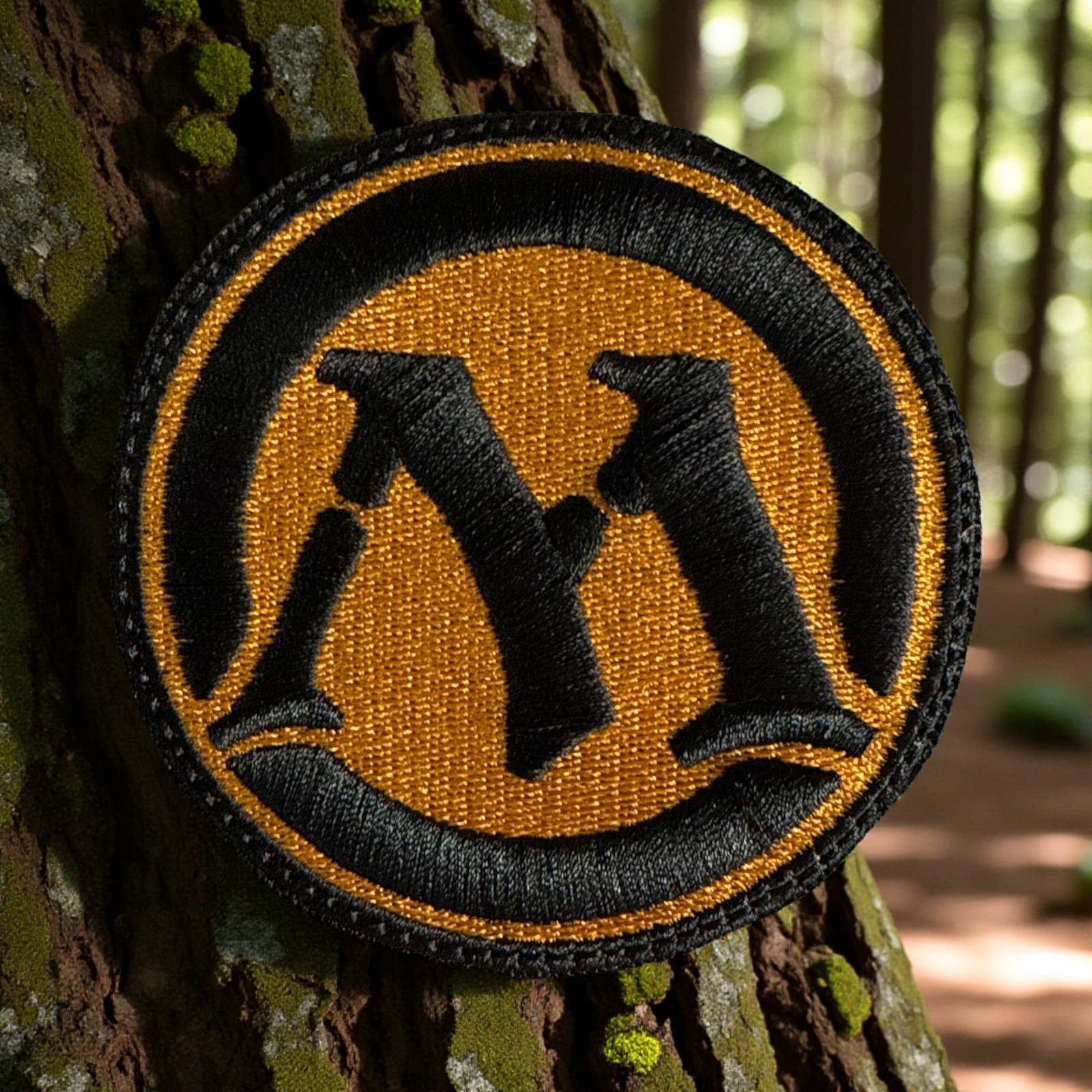 Magic the Gathering M Logo Embroidery Patch Multi Sizes 3.5" - 5"