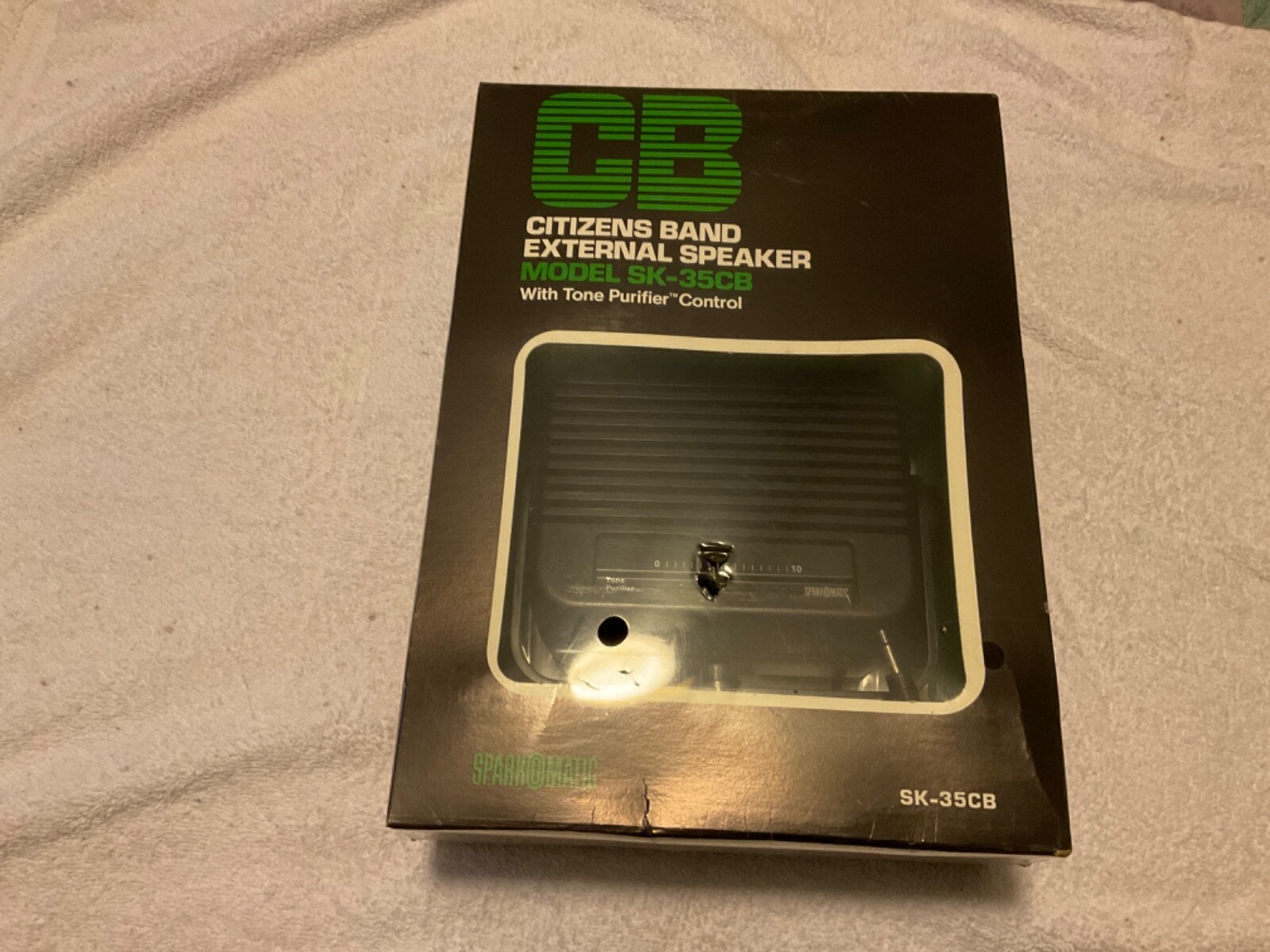 Vintage Sparkomatic CB External Speakers New in Box
