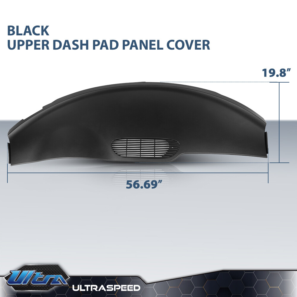 Fit For 97 98 99 Camaro/Firebird Upper Dash Pad Panel Replacement Black 10422746