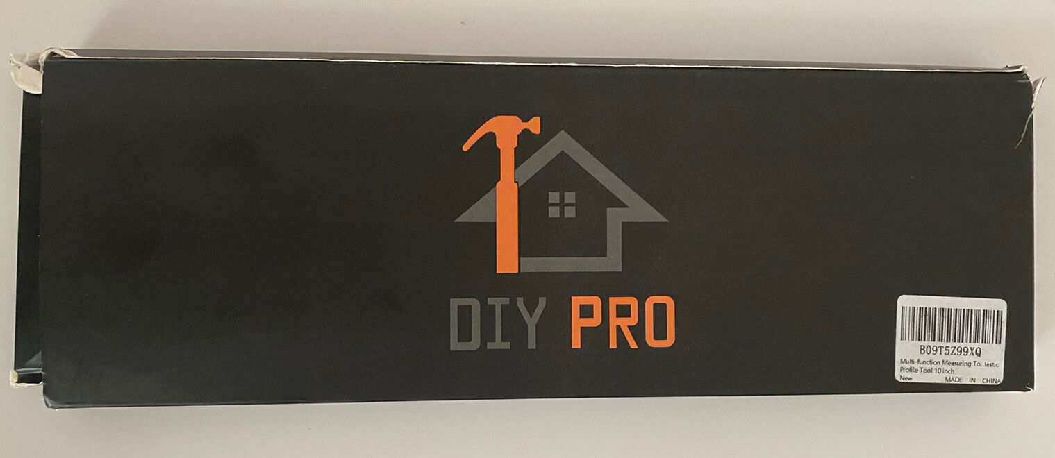 DIY PRO GAUGE Profile Measuring Tool Shape Plastic Ruler 10 Inch