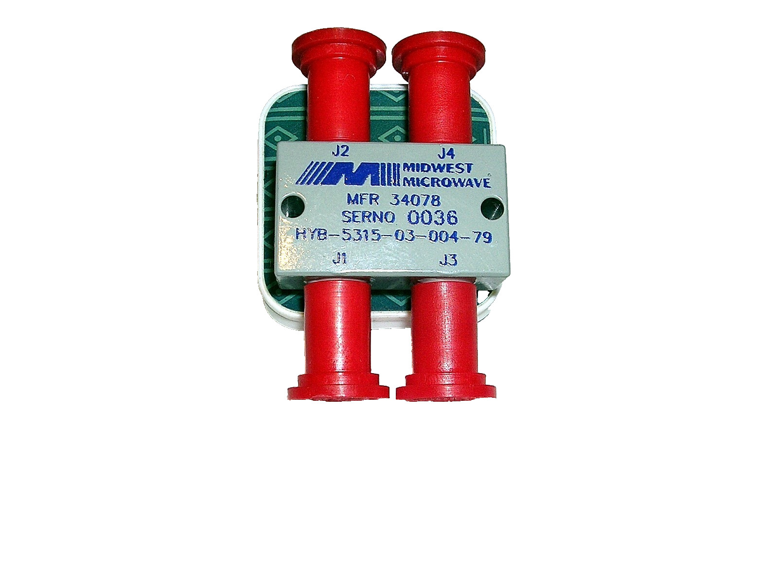 MIDWEST MICROWAVE MODEL HYB-5315-03-004-79 COUPLER NEW 3dB 90 deg CRO