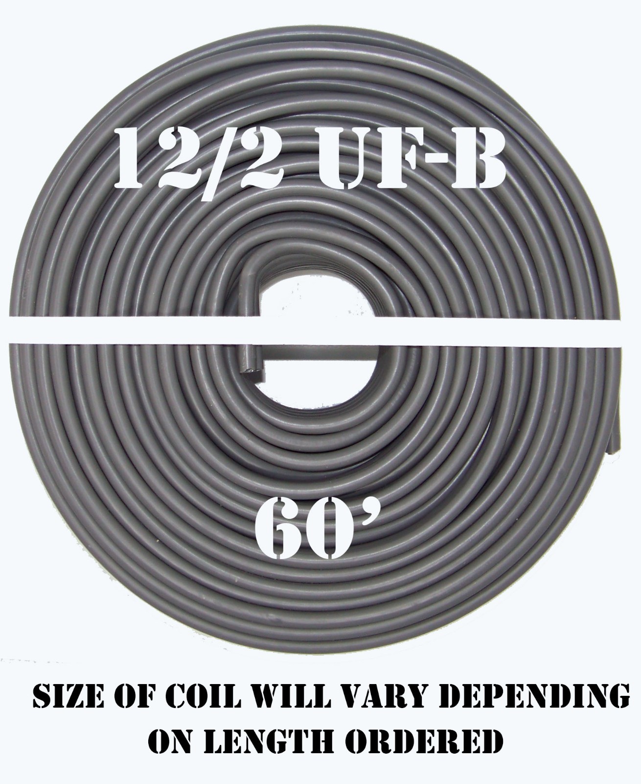 Cable Cabana 12/2 UF-B x 60' Underground Feeder Cable