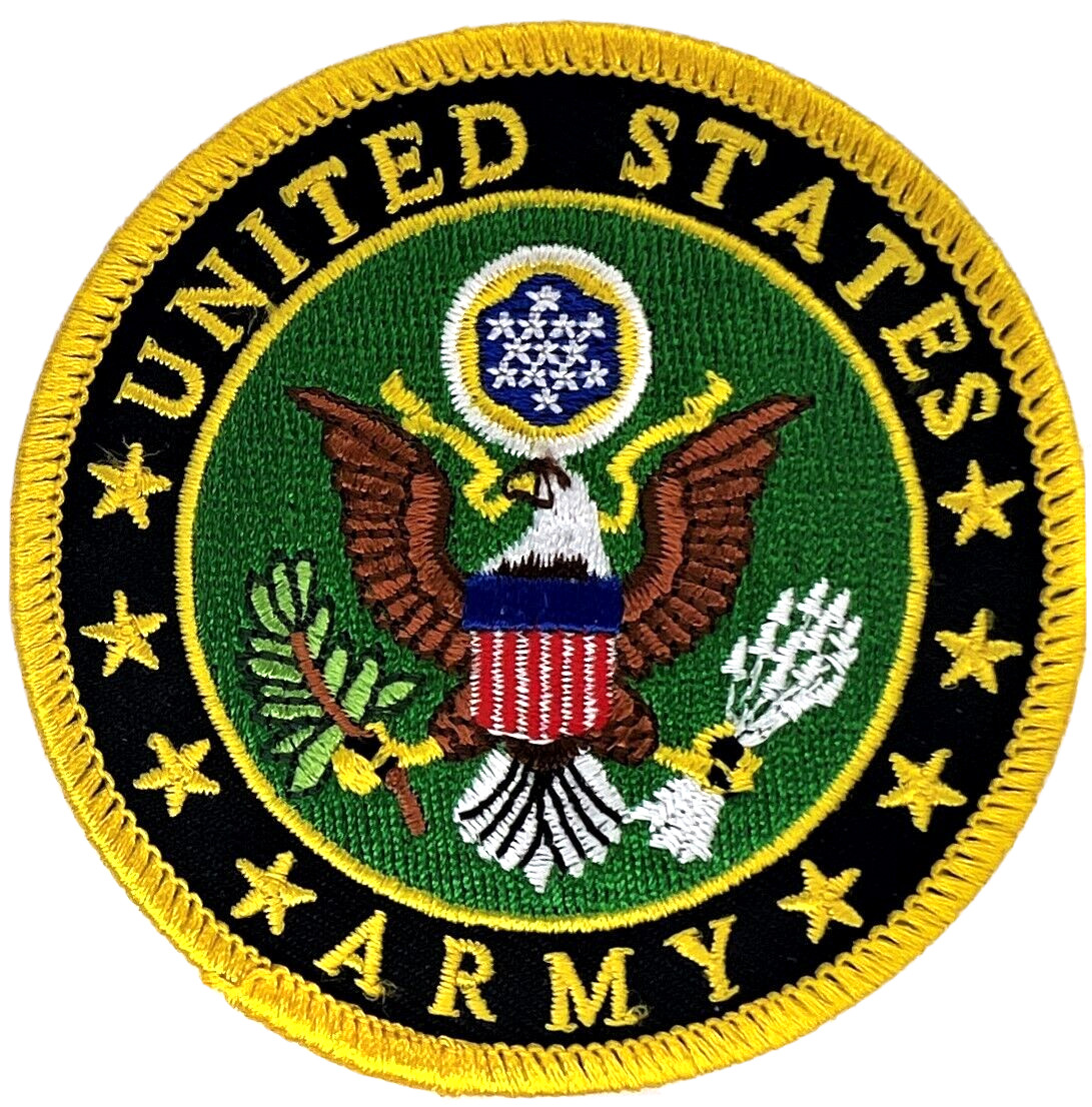 UNITED STATES ARMY SEAL SYMBOL MILITARY EMBROIDERED IRON ON PATCH EE-29