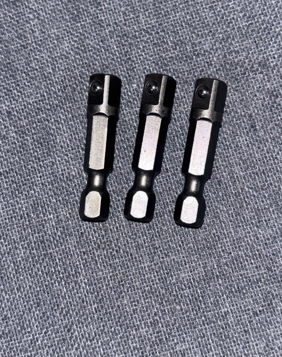 Apex EX-250-B Hex Extension 1/4 In Drive 3 Pk