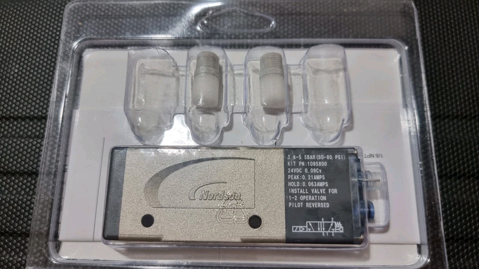 Nordson 1095800 solenoid Brand New Original