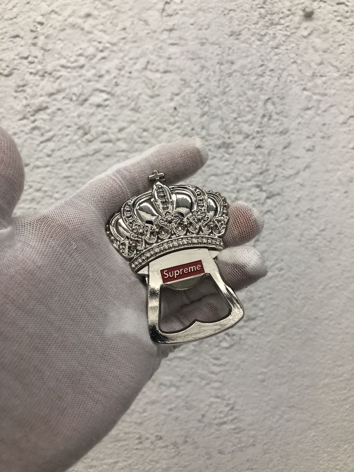 Supreme BIN20 Chrome/Silver Colored Bottle Opener - RARE