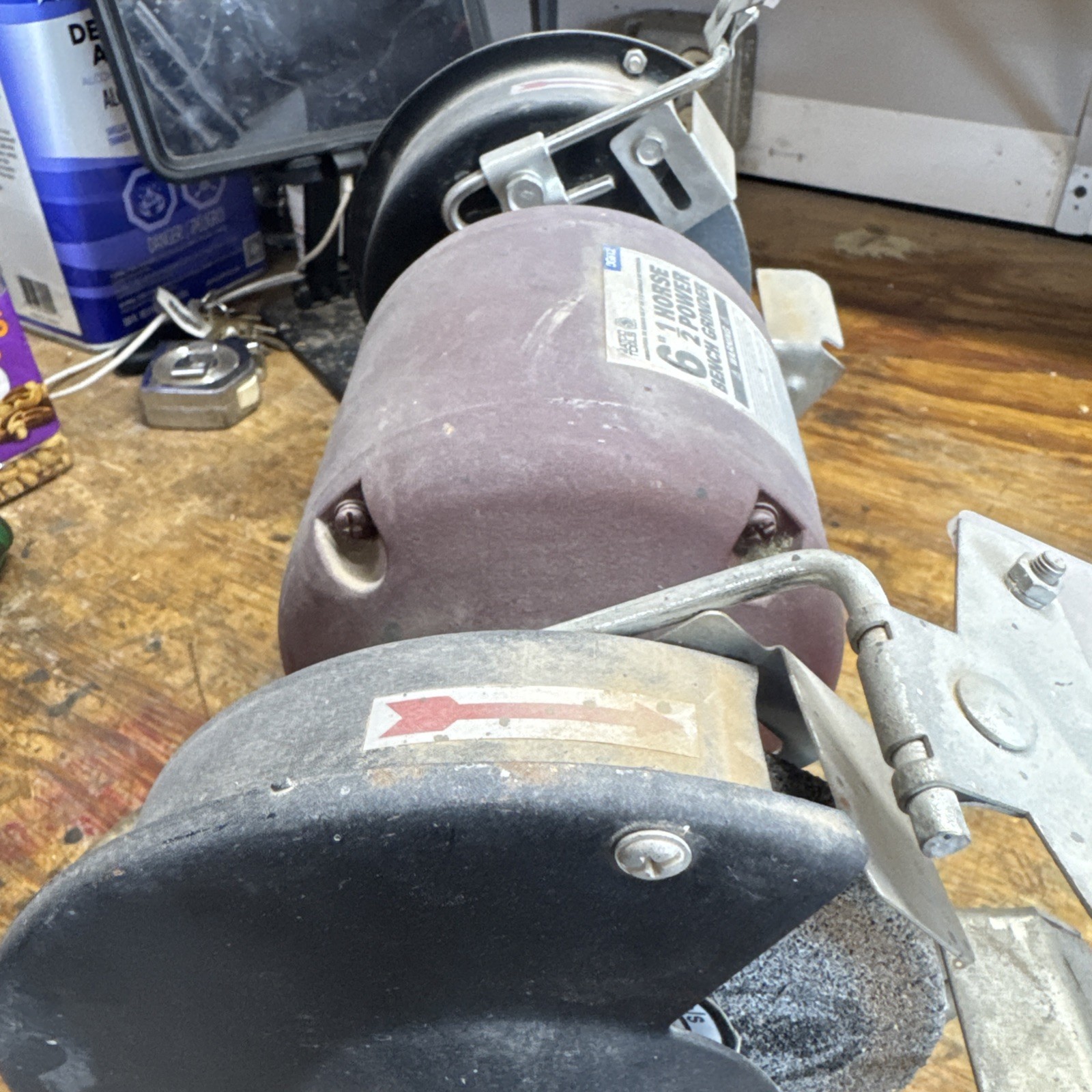 Matco Tools BG612 6” Bench Grinder 1/2 Hp Dual Working