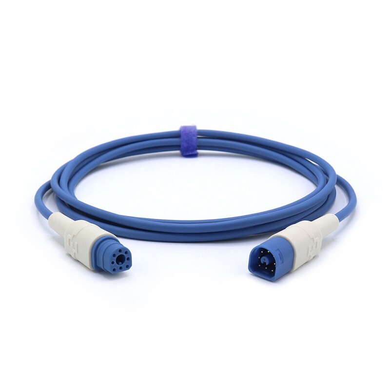 8pin SpO2 Pulse Oximetry Extension Adapter Cable for Philips M1941A VM/MP/CM10