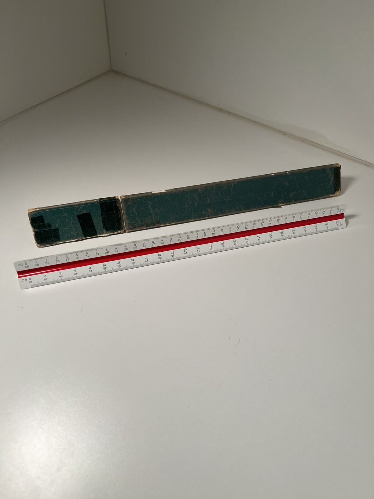 Faber - Castell No. 883-Z1 Engineer Architect’s scale ruler triangle ruler with