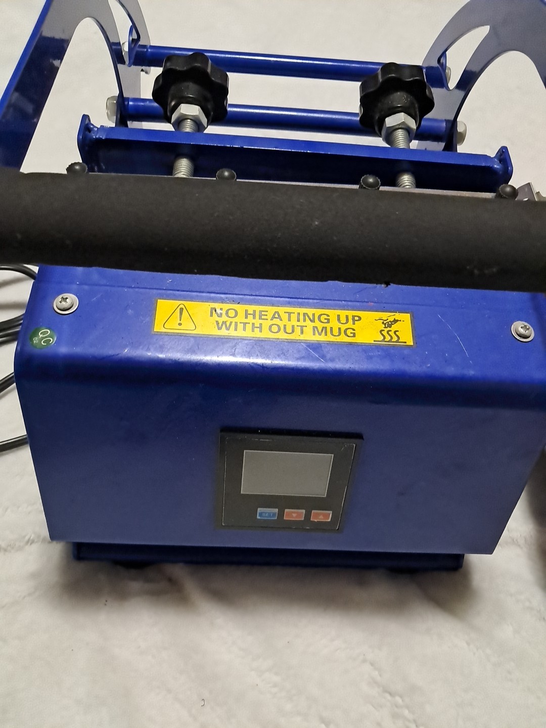 Tumbler Heat Press Machine 11-30oz Mug Press Sublimation Tumblers Blue