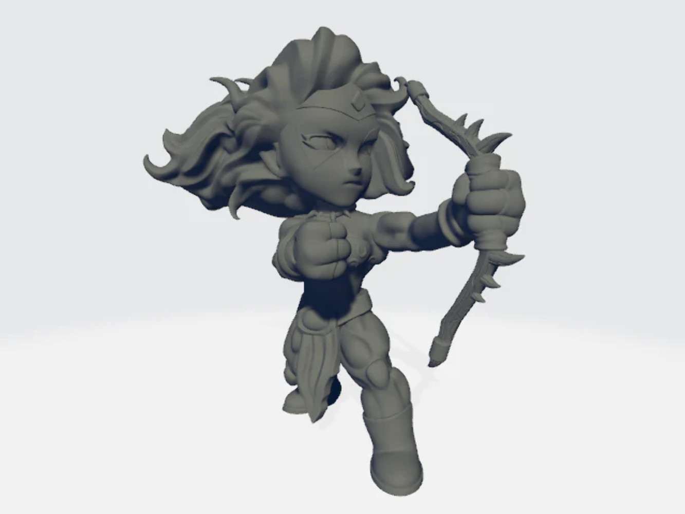Chibiatures - Amazon Archer #2