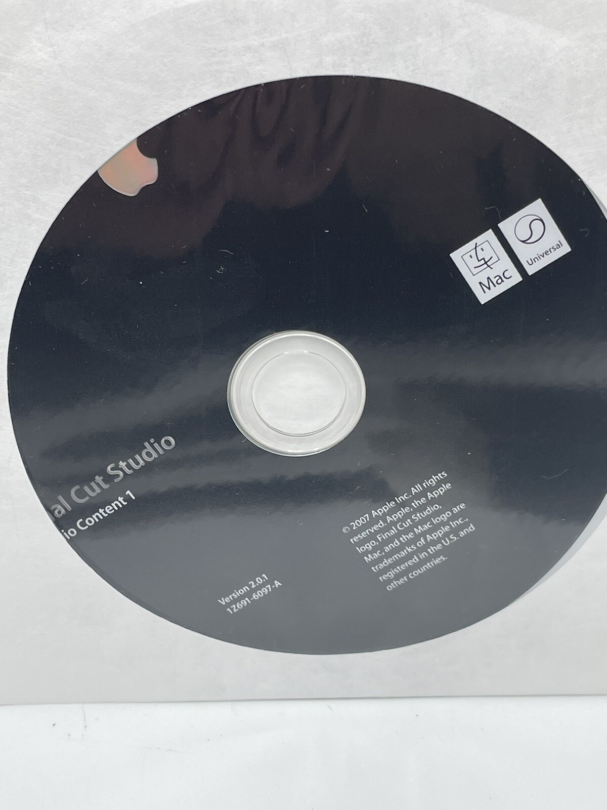 Final Cut Studio 2.0.1 Software Pro 6 Manuals