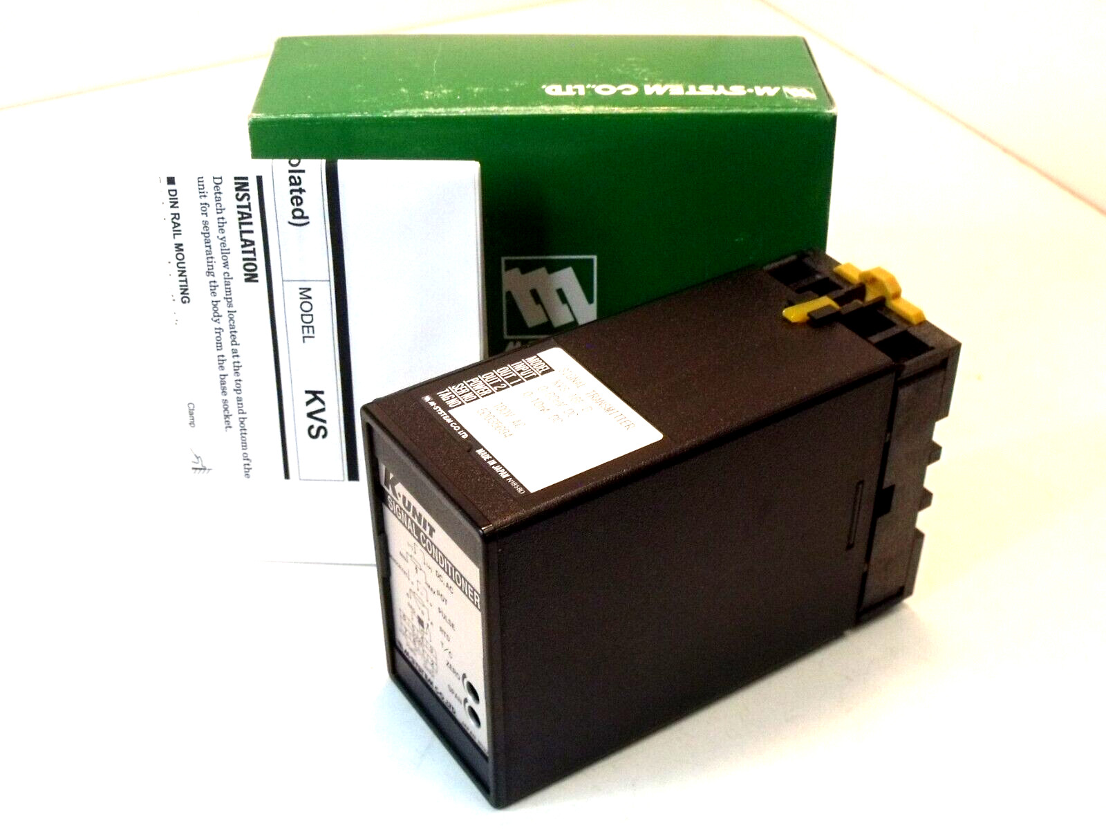 NIB M-System KVS-16F-B K-Unit Isolated Signal Transmitter / Conditioner