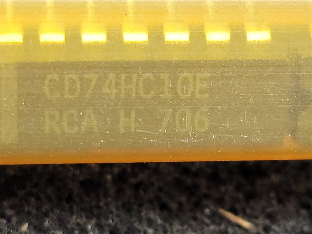 New (25pcs) CD74HC10E RCA IC Logic