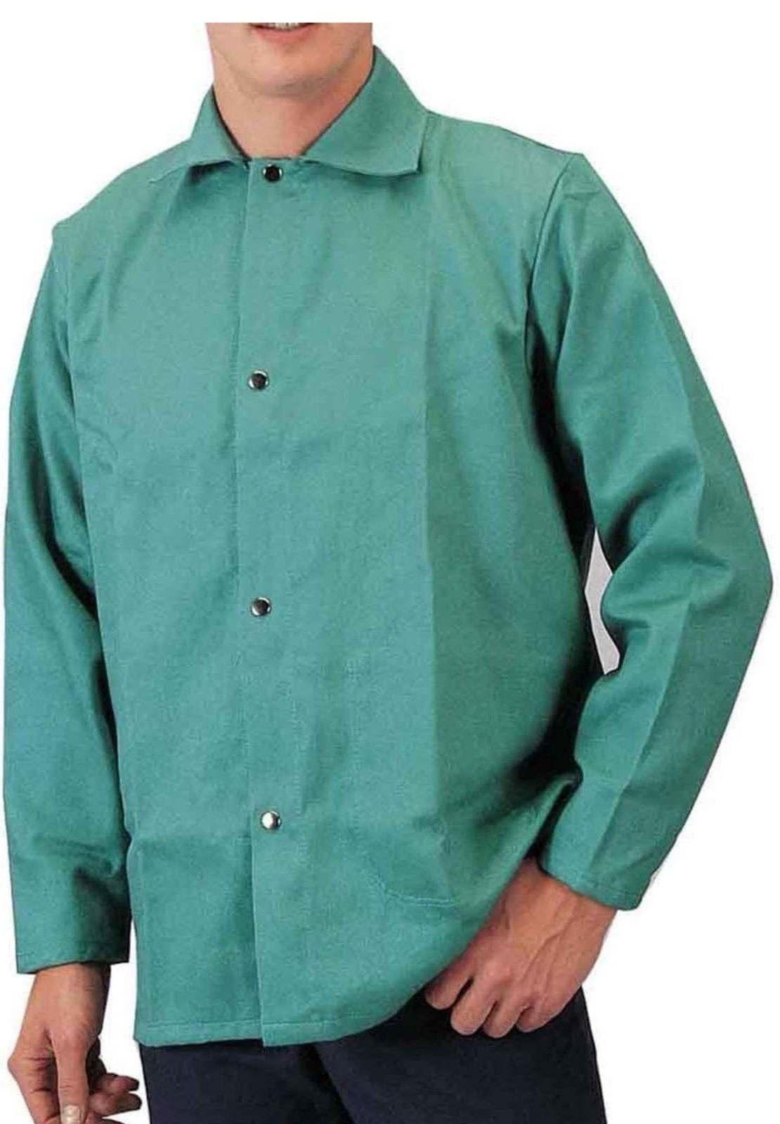 Tillman Unisex Adult Modern 6230 Firestop Welding Jacket 30" 9oz XL, Green