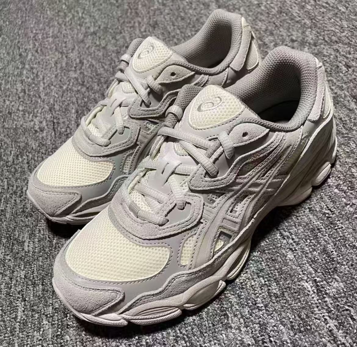 ASICS Gel NYC Cream Cloud Grey - 1203A663-101 Men's Size