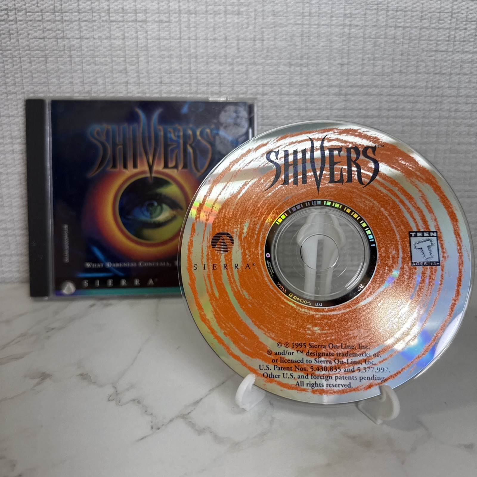 Sierra Shivers PC CD-ROM Game 1995 Jewel Case Disc Torin’s Passage Game