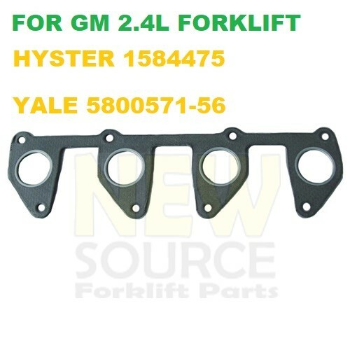 1584475 HYSTER  EXHAUST 5800571-56 YALE MANIFOLD GASKET  GM 2.4 L    NEW JT096