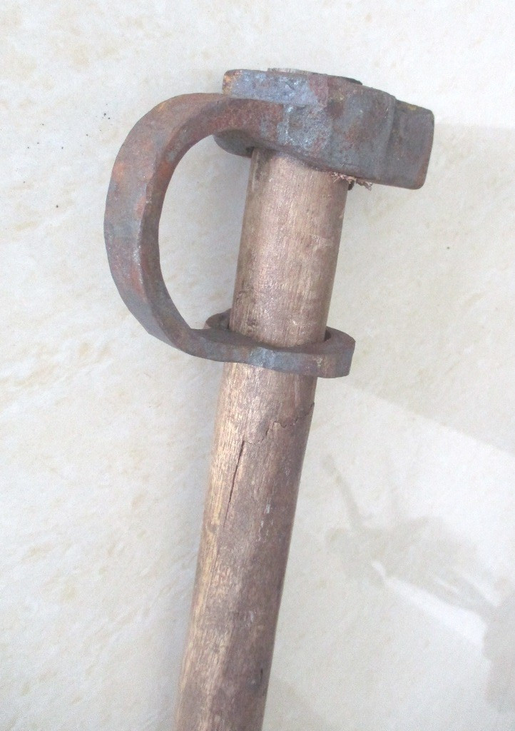 ANTIQUE TOOL HAMMER RARE UNUSUAL