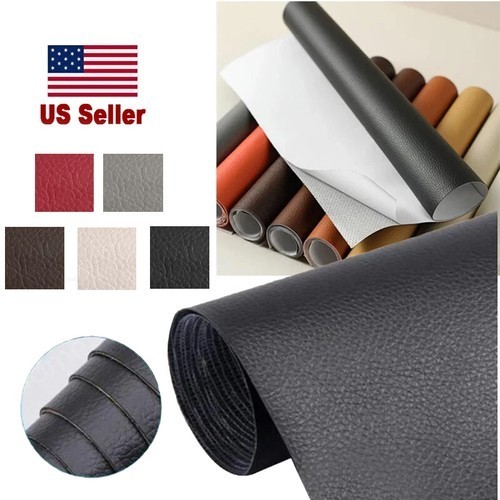 79-157in Length Self Adhesive Patch Leather Repair Tape for Seat Couch Furniture