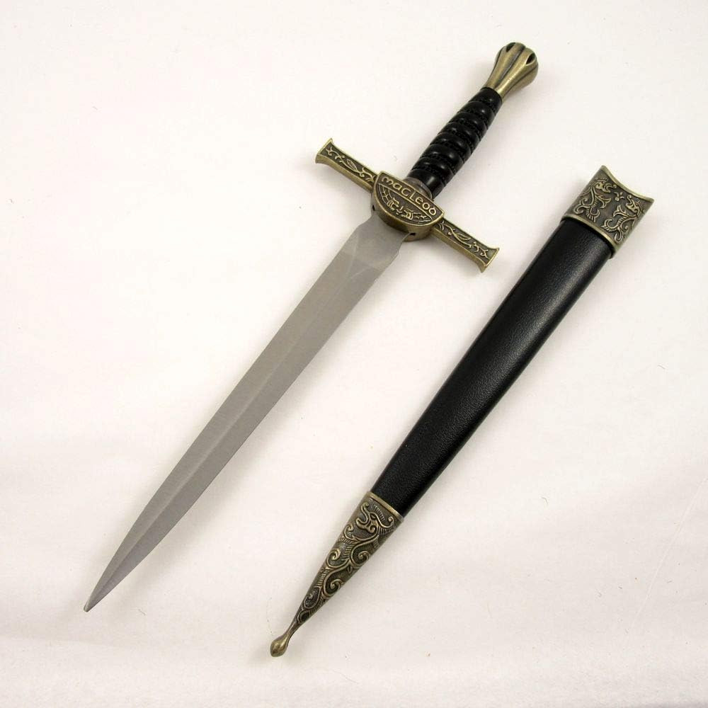 Supplies 211355 Mcleod Dagger, Black,Silver, 14 Inch