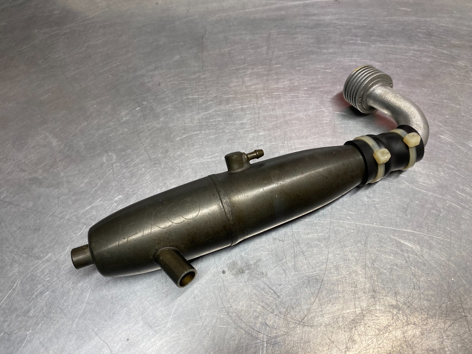PICCO 1/8 ON-ROAD EXHAUST PIPE & HEADER ✅ SERPENT SLIDE MUGEN MRX NOVAROSSI
