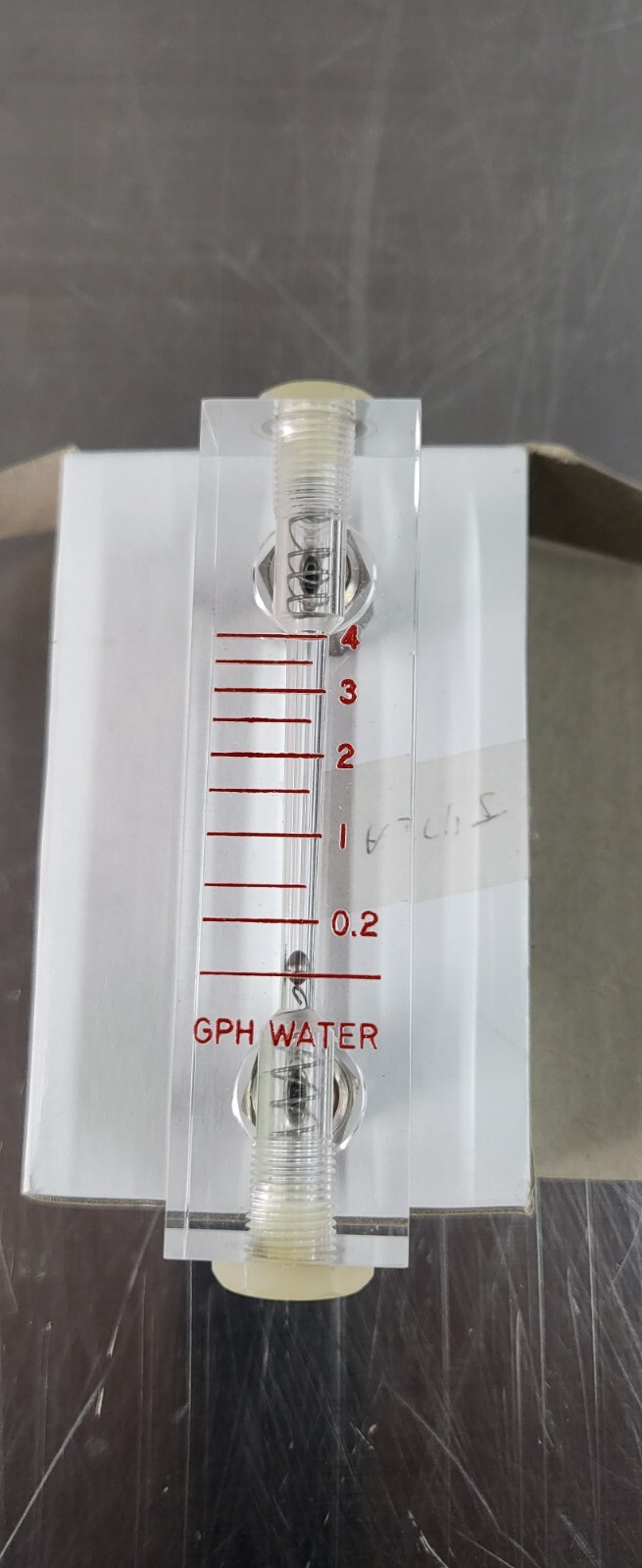 Flow Meter 0-4 GPM water