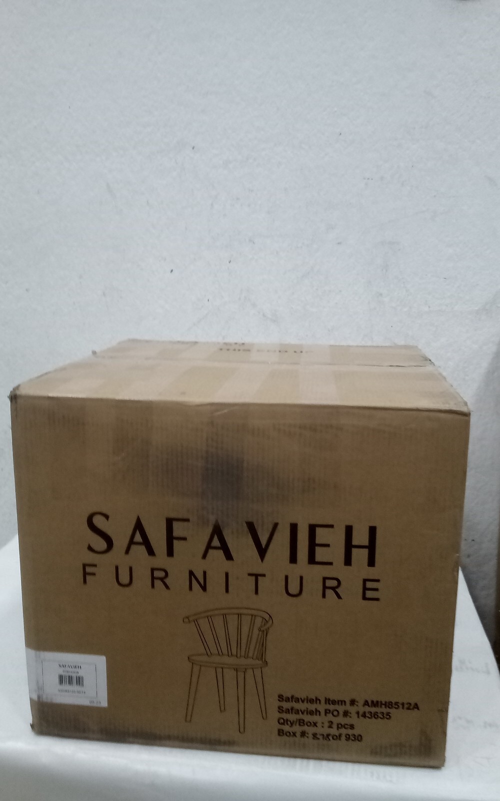 Safavieh Curved Spindle Side Chair, Reduced Price 2172726754 AMH8512A